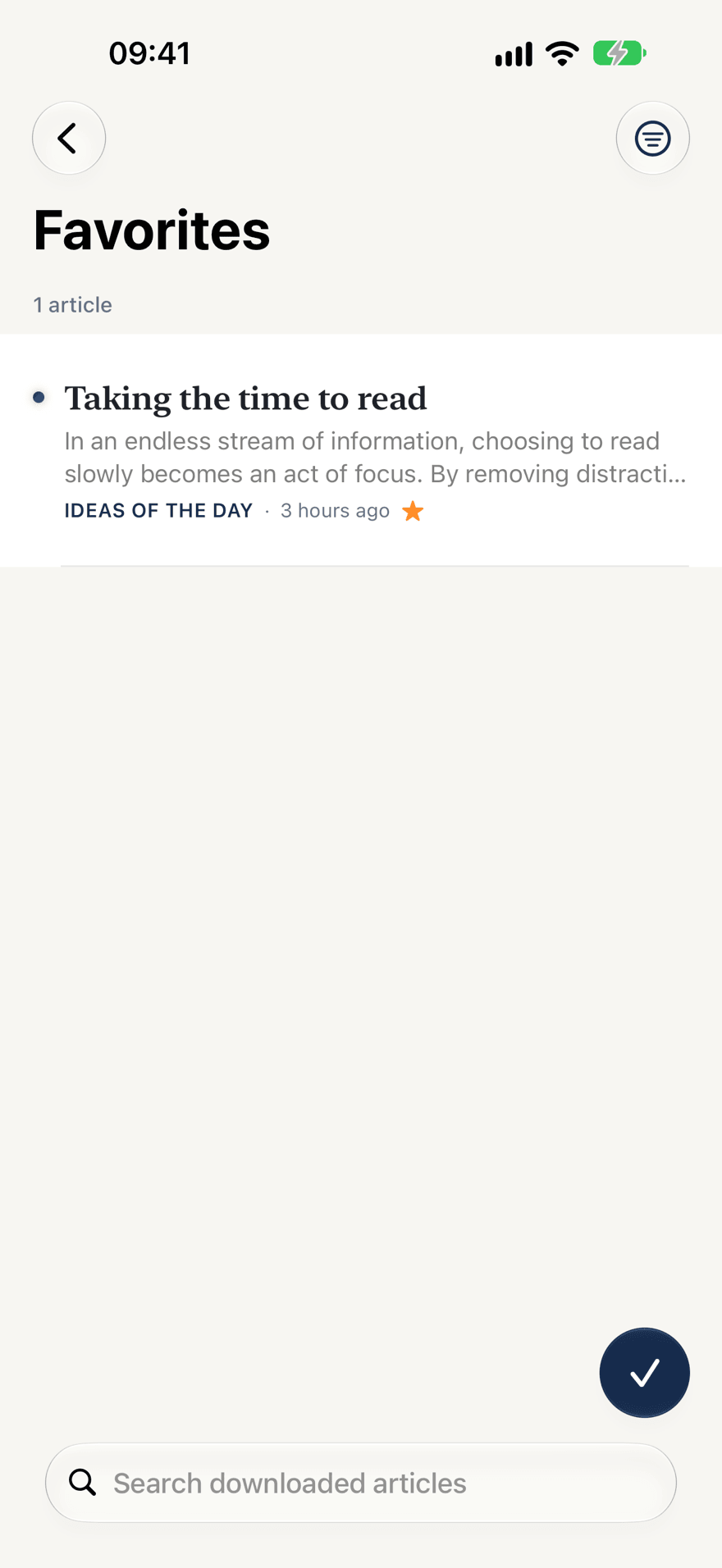 Offline — iPhone